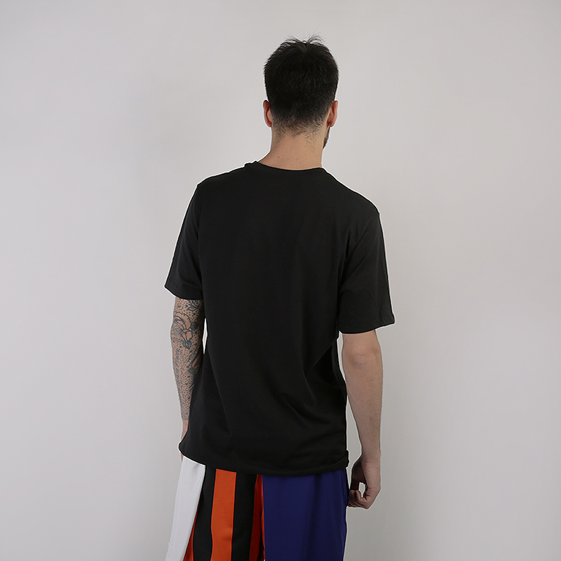 мужская черная футболка Jordan Pattern T-Shirt AQ3838-010 - цена, описание, фото 3